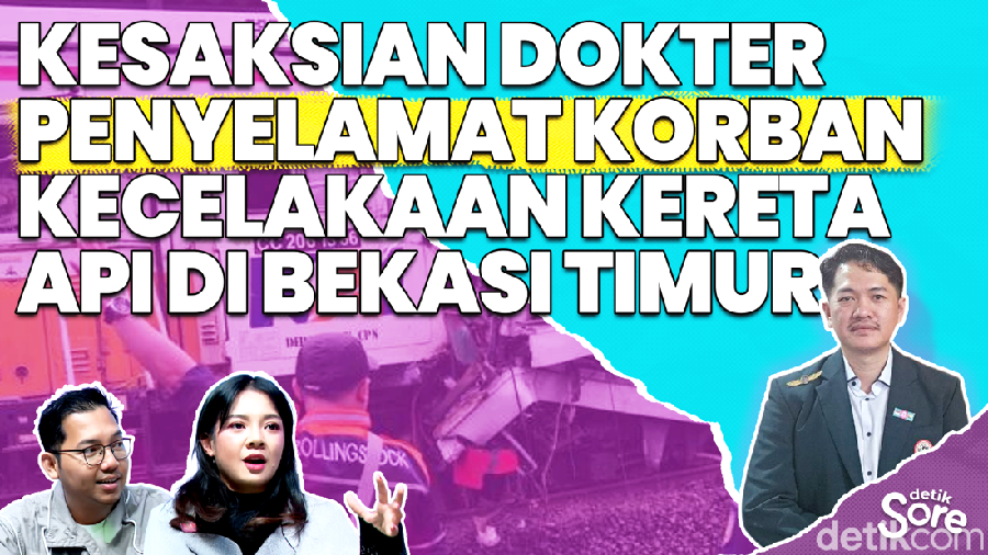 Video: Untold Story Penanganan Medis di Lokasi Tabrakan Kereta Stasiun Bekasi Timur