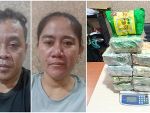 Nyamar Jadi Pembeli, Polisi Tangkap 2 Bandar di Palembang-Amankan Sabu 10,3 Kg