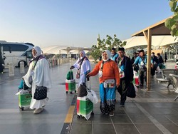 389 Jemaah Haji Aceh Tiba di Madinah, 68 Lansia Jadi Prioritas