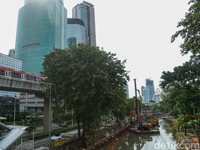 Normalisasi Kali Cideng Dikebut, Lumpur Dikeruk dan Turap Dipasang