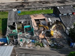 PAM Jaya Tertibkan Rumah Dinas di Kawasan IPA Pejompongan II