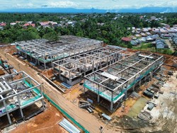 PTPP Kebut Pembangunan Sekolah Rakyat di Bengkulu, Progres Tembus 53,08%