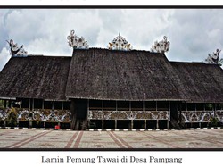 Mengenal Rumah Lamin, Rumah Adat Khas Kalimantan Timur