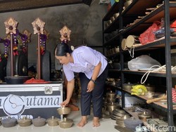 Harga Bahan Baku Meroket, Perajin Gamelan Tihingan Klungkung Kelimpungan