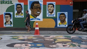 Tradisi Mural Piala Dunia Hidupkan Jalanan Rio