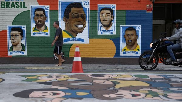 Tradisi Mural Piala Dunia Hidupkan Jalanan Rio