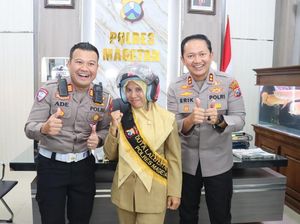 Guru SLB yang Viral Hadang Bus Sugeng Rahayu Jadi Duta Lantas Magetan