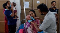 Wabah Campak di Dhaka, Anak-Anak Jalani Perawatan Intensif