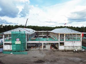 ADHI Karya Kebut Sekolah Rakyat Katingan Kalteng dengan Kualitas Terbaik