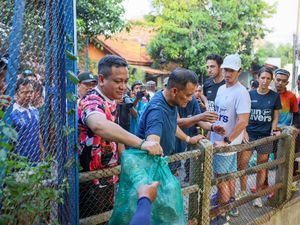Ahmad Luthfi Ikut Bersih-bersih Sungai lewat Gerakan Run For Rivers