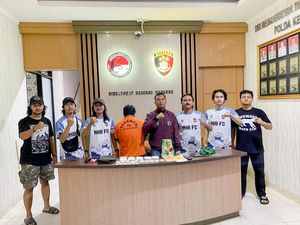 Bandar Narkotika di Pangkalpinang Ditangkap, Sabu dan Ekstasi Disita
