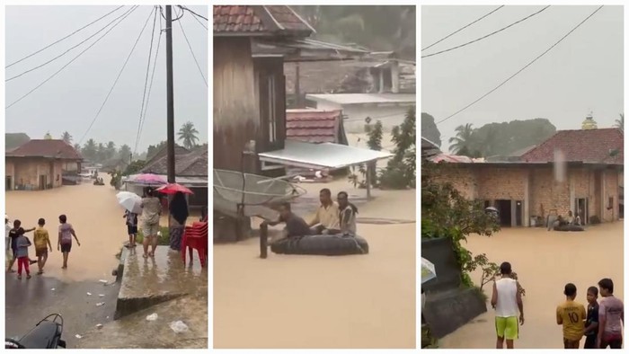 Banjir di Muratara, Sumsel.