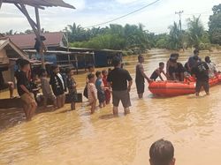 64 Ribu Warga di Muratara Terdampak Banjir, 5 Jembatan Putus-4 Rumah Hanyut