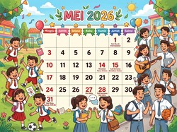 Jadwal Libur Sekolah Bulan Mei 2026, Ada 10 Tanggal Merah!