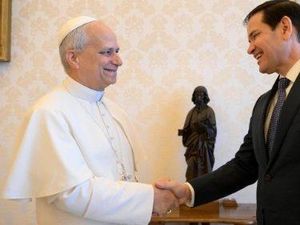 Menlu Rubio Bertemu Paus Leo, AS Klaim Punya Hubungan Kuat dengan Vatikan