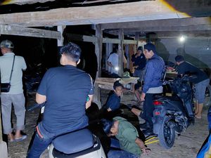 7 Pria Komplotan Pencuri di Pinrang Ditangkap Saat Pesta Sabu