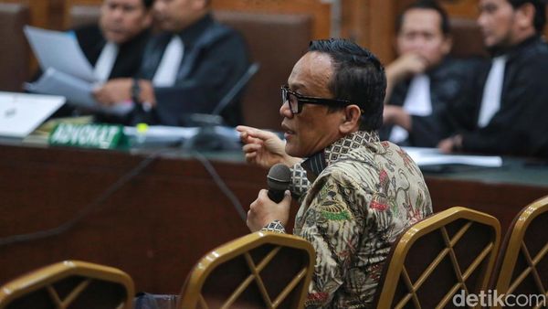 Potret Immanuel Ebenezer di Sidang Lanjutan Kasus Pemerasan K3 Kemnaker