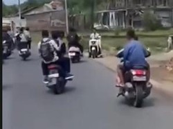 Viral Siswa SMP Konvoi Bawa Sajam dan Buat Onar di Gowa, 31 Orang Diamankan