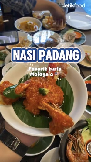 Video: Ini Template Nasi Padang ala Turis Malaysia