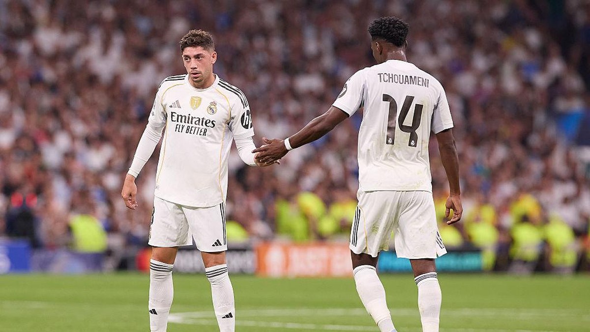 Real Madrid Bakal Hukum Fede Valverde & Aurelien Tchouameni (Foto: SOPA Images/LightRocket via Gett/SOPA Images)
