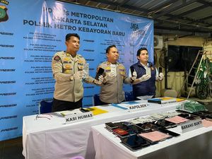 Polsek Kebayoran Baru Ungkap Sindikat Penadah HP Curian