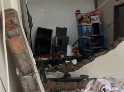 Detik-detik Ledakan Dahsyat Kamar Kos di Mamuju gegara LPG 3 Kg Bocor