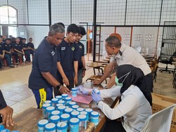 Lapas Kuningan Ikrar Bersih Gelar Razia dan Tes Urine