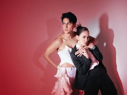 Video: Saat Maxime Bouttier Tampil Bergaun dan Luna Maya Pakai Setelan Jas