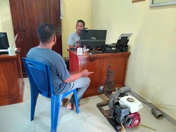 Maling Pompa Air di Ngawi Diringkus, Ngaku Butuh Biaya Ceraikan Istri