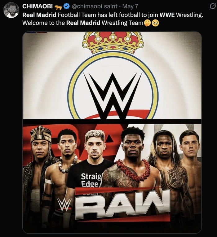 Meme Real Madrid Jadi WWE, Perang Saudara di Ruang Ganti!