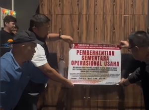 Tak Punya Izin-Kerap Dikeluhkan Warga, THM Noyu Makassar Disegel Satpol PP