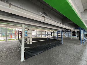 Ada Samsak hingga Ring, Ini Penampakan Boxing Camp di Kolong Flyover Pasar Rebo