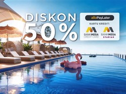 Sensasi Pantai Pasir Australia di Rooftop Trans Luxury Hotel Surabaya