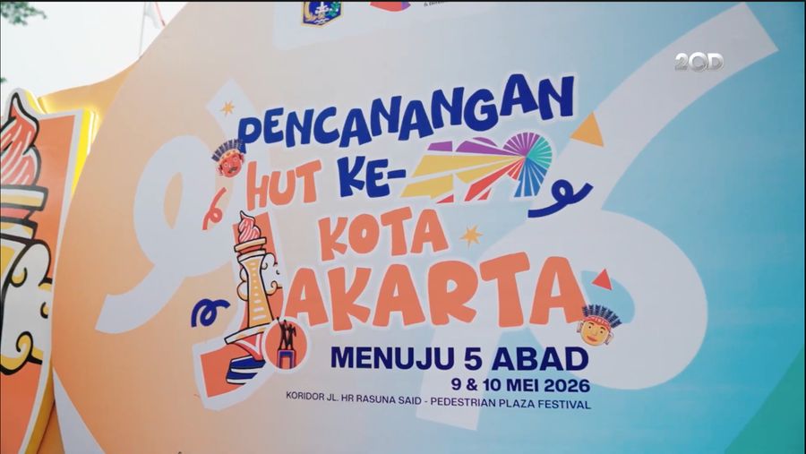 Hari pertama rangkaian HUT ke-499 Jakarta resmi dimulai!