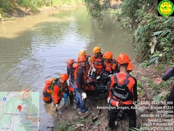 Jatuh dari Jembatan Tlobongan, Warga Sragen Ditemukan Tewas