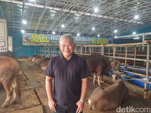 Mall Hewan Qurban H. Doni Pakai Staf Cantik, Terinspirasi Peternakan Eropa