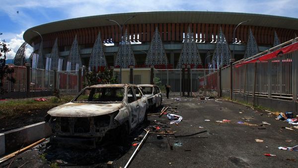 Kondisi Stadion Lukas Enembe Pascakericuhan Laga Persipura