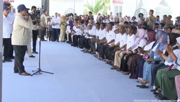 Prabowo Ingin Genjot Blue Ocean Economy Lewat Pembangunan Kampung Nelayan