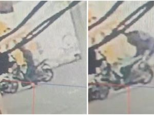 Detik-detik Rekaman CCTV Brigadir Arya Ditembak Pelaku Curanmor di Lampung
