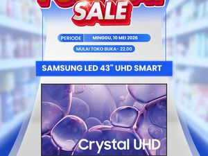 Samsung LED TV 43 Diskon Besar di Transmart Full Day Sale