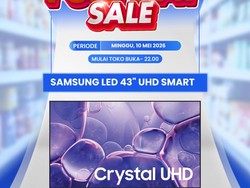 Samsung LED TV 43 Diskon Besar di Transmart Full Day Sale