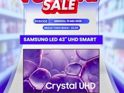 TV 43 Inch UHD Smart di Transmart Full Day Sale Didiskon Jadi Rp 3,5 Juta