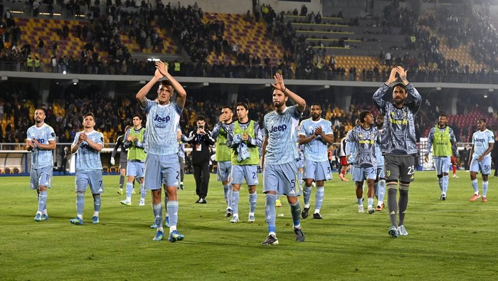Juventus cuma menang tipis 1-0 di markas Lecce.