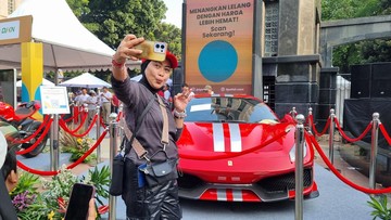 Tergoda Ferrari hingga Ducati Rampasan Perkara Saat Lari Pagi