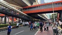 Warga Antusias Sambut CFD Rasuna Said, Jam dan Durasi sedang Digodok
