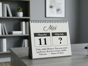 Tanggal Hijriah Hari Ini 11 Mei 2026, Cek Konversinya di Sini!