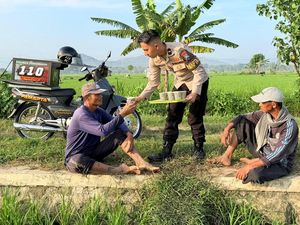 Wedangan Keliling, Cara Pamapta Polres Ponorogo Sosialisasi Layanan 110