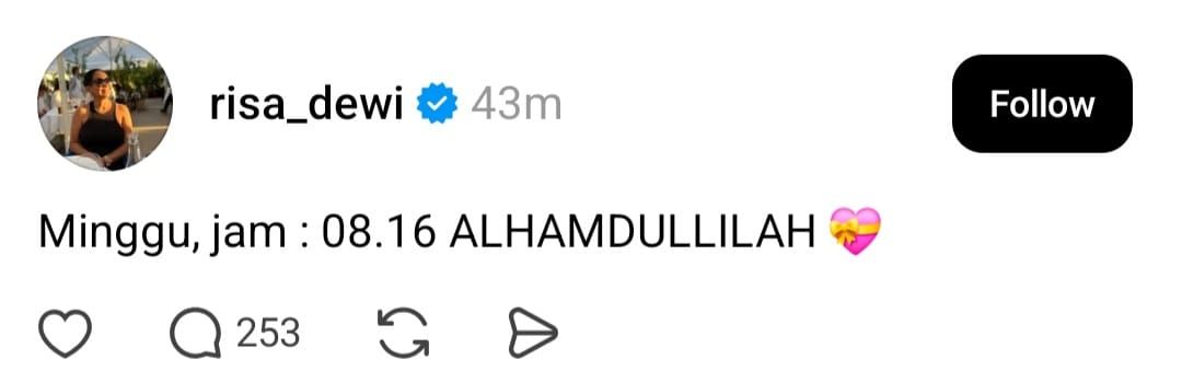 Unggahan Risa Dewi
