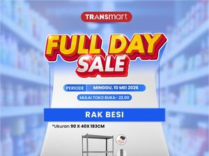 Rak Besi Banting Harga di Transmart Full Day Sale, Serbu!
