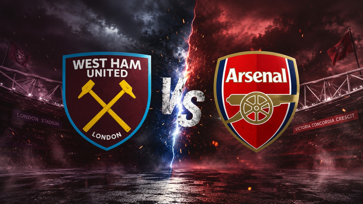 West Ham vs Arsenal, tim tamu lebih dijagokan meraih kemenangan. Foto: dok. detikSport via Generative AI by ChatGPT